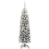 Image de Vidaxl sapin artificiel vert 150 cm pvc et acier et plastique