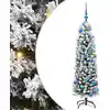 Image de Sapin De Noël Artificiel Vert 150 Cm Pvc Et Acier Et Plastique Vidaxl