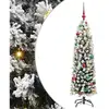 Image de Vidaxl sapin artificiel vert 150 cm pvc et acier et plastique