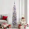 Image de Sapin De Noël Artificiel Vert 180 Cm Pvc Et Acier Et Plastique Vidaxl