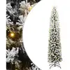Image de Vidaxl sapin artificiel vert 210 cm pvc et acier et plastique