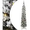 Image de Vidaxl sapin artificiel vert 210 cm pvc et acier et plastique