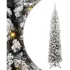 Image de Vidaxl sapin artificiel vert 210 cm pvc et acier et plastique