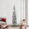 Image de Sapin De Noël Artificiel Vert 210 Cm Pvc Et Acier Et Plastique Vidaxl