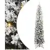 Image de Sapin De Noël Artificiel Vert 240 Cm Pvc Et Acier Et Plastique Vidaxl