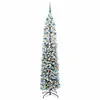 Image de Vidaxl sapin artificiel vert 240 cm pvc et acier et plastique