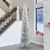 Image de Sapin De Noël Artificiel Vert 300 Cm Pvc Et Acier Et Plastique Vidaxl