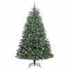 Image de Vidaxl sapin artificiel à branches articulées vert 180 cm