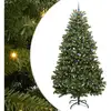 Image de Vidaxl sapin artificiel avec 300 led vert 300 cm pvc et métal
