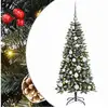 Image de Vidaxl sapin artificiel vert 120 cm pvc, plastique et acier