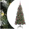 Image de Vidaxl sapin artificiel vert 120 cm pvc, plastique et acier