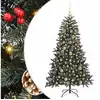Image de Vidaxl sapin artificiel vert 150 cm pvc, plastique et acier