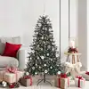 Image de Sapin De Noël Artificiel Vert 150 Cm Pvc, Plastique Et Acier Vidaxl
