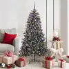 Image de Sapin De Noël Artificiel Vert 150 Cm Pvc, Plastique Et Acier Vidaxl