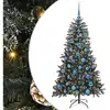 Image de Vidaxl sapin artificiel vert 150 cm pvc, plastique et acier