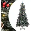 Image de Vidaxl sapin artificiel vert 240 cm pvc, plastique et acier