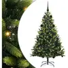 Image de Vidaxl arbre artificiel à charnières 150 led vert 150 cm