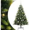 Image de Vidaxl arbre artificiel à charnières 150 led vert 150 cm