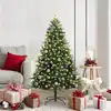 Image de Arbre De Noël Artificiel À Charnières 150 Led Vert 150 Cm Vidaxl