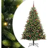 Image de Vidaxl arbre artificiel en silicone flexible 300 leds 180 cm