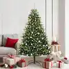 Image de Arbre De Noël Artificiel En Silicone Flexible 300 Leds 180 Cm Vidaxl