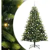 Image de Vidaxl arbre artificiel en silicone flexible 300 leds 180 cm