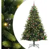 Image de Vidaxl arbre artificiel en silicone flexible 300 leds 210 cm