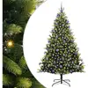 Image de Vidaxl arbre artificiel en silicone flexible 300 leds 210 cm