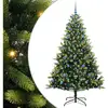 Image de Vidaxl arbre artificiel en silicone flexible 300 leds 210 cm