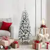 Image de Sapin De Noël Artificiel Blanc 120 Cm Vidaxl