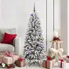 Image de Sapin De Noël Artificiel Blanc 150 Cm Vidaxl