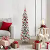 Image de Sapin De Noël Artificiel Blanc 120 Cm Pvc, Métal Et Plastique Vidaxl