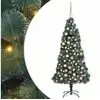 Image de Vidaxl sapin artificiel pré-éclairé avec set de boules 120 cm