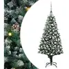 Image de Vidaxl sapin artificiel vert 180 cm pvc, acier et plastique