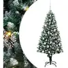 Image de Vidaxl sapin artificiel vert 180 cm pvc, acier et plastique