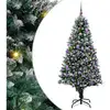 Image de Vidaxl sapin artificiel vert 180 cm pvc, acier et plastique