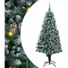 Image de Vidaxl sapin artificiel vert 180 cm pvc, acier et plastique