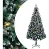 Image de Vidaxl sapin artificiel vert 210 cm pvc, acier et plastique