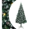 Image de Vidaxl sapin artificiel vert 240 cm pvc, acier et plastique