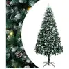 Image de Vidaxl sapin artificiel vert 240 cm pvc, acier et plastique
