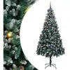 Image de Vidaxl sapin artificiel vert 240 cm pvc, acier et plastique