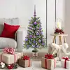 Image de Sapin De Noël Avec 150 Led Avec Support Vert 90 Cm Pe Vidaxl