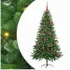 Image de Vidaxl sapin avec 150 led avec support vert 150 cm pe