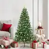 Image de Sapin De Noël Avec 150 Led Avec Support Vert 150 Cm Pe Vidaxl