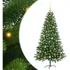 Image de Vidaxl sapin avec 150 led avec support vert 150 cm pe