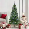 Image de Sapin De Noël Avec 150 Led Avec Support Vert 150 Cm Pe Vidaxl