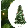 Image de Sapin De Noël Avec 150 Led Avec Support Vert 150 Cm Pe Vidaxl