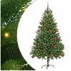 Image de Vidaxl sapin avec 300 led avec support vert 180 cm pe