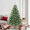 Image de Sapin De Noël Avec 300 Led Avec Support Vert 180 Cm Pe Vidaxl