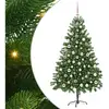 Image de Vidaxl sapin avec 300 led avec support vert 180 cm pe